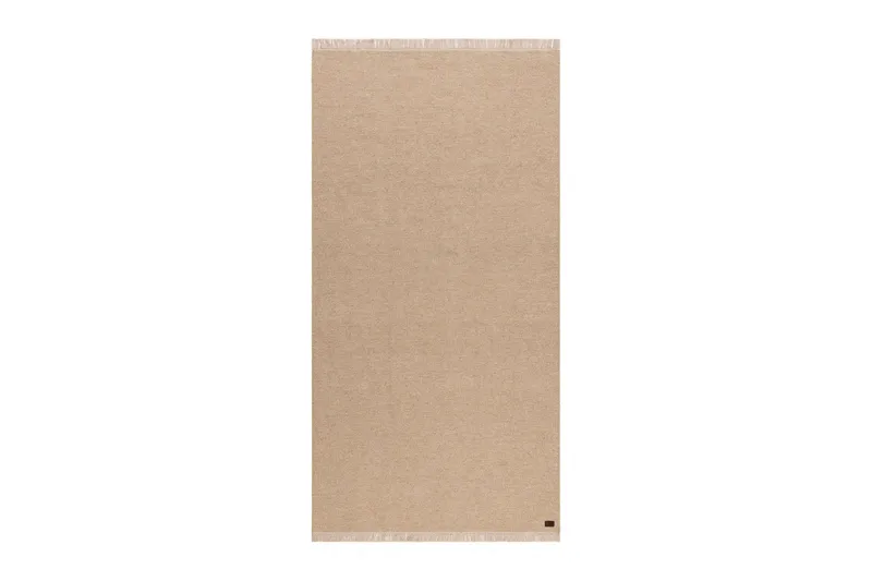 Eden Uldtæppe 75x230 cm Rektangulær - Beige - Tekstiler - Tæpper - Moderne tæppe - Uldtæppe