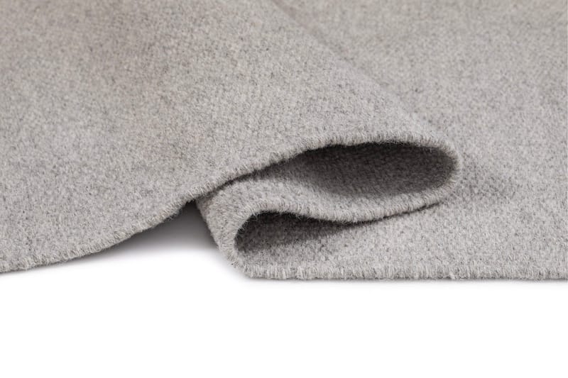 Eden Uldtæppe 75x230 cm Rektangulær - Sølv - Tekstiler - Tæpper - Moderne tæppe - Uldtæppe