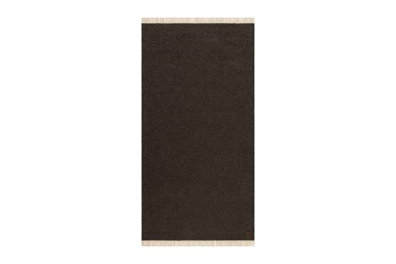 Eden Uldtæppe 75x230 cm Rektangulær - Taupe - Tekstiler - Tæpper - Moderne tæppe - Uldtæppe