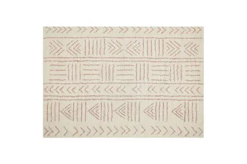 Edirne Bomuldstæppe 160x230 cm - Beige - Tekstiler - Tæpper - Moderne tæppe - Bomuldstæpper
