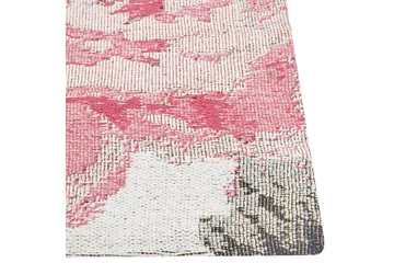 Ejaz Ryetæppe 140x200 cm - Rosa - Tekstiler - Tæpper - Moderne tæppe - Bomuldstæpper