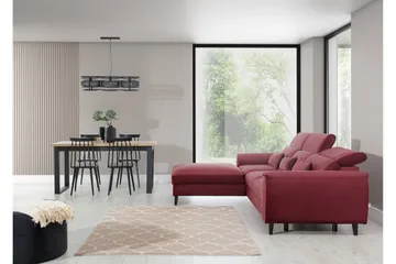 Elsher Ryetæppe 180x120 cm - Beige - Tekstiler - Tæpper - Moderne tæppe - Ryatæpper