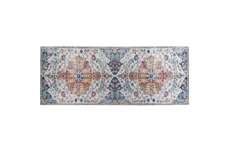 Enayam Ryetæppe 80x200 cm - Blå - Tekstiler - Tæpper - Moderne tæppe - Ryatæpper