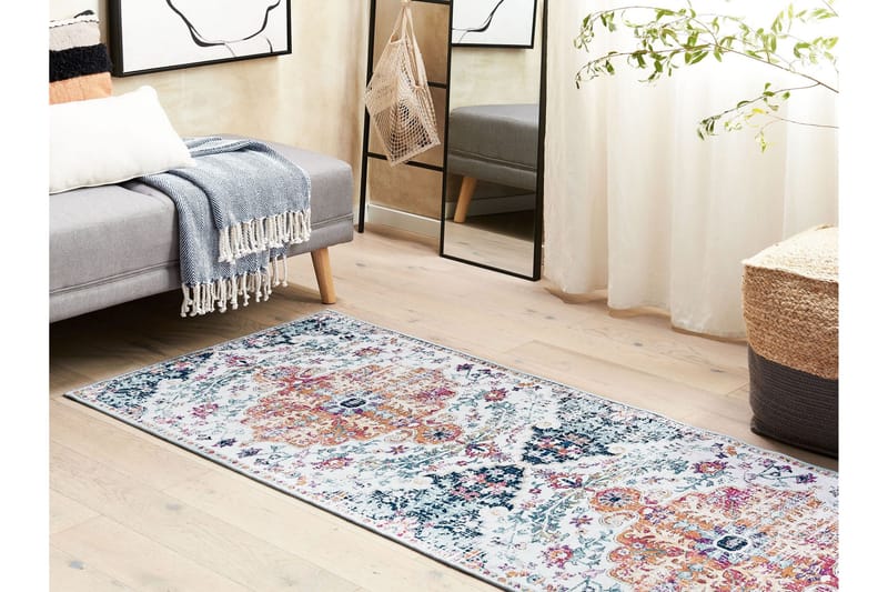 Enayam Ryetæppe 80x200 cm - Blå - Tekstiler - Tæpper - Moderne tæppe - Gangmåtter