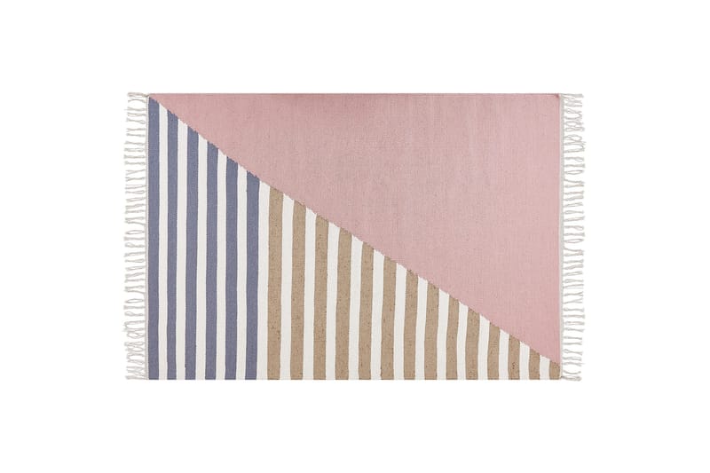 Engiz Uldtæppe 140x200 cm, Rosa