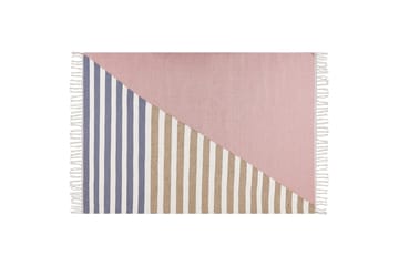 Engiz Uldtæppe 140x200 cm - Rosa - Tekstiler - Tæpper - Moderne tæppe - Uldtæppe