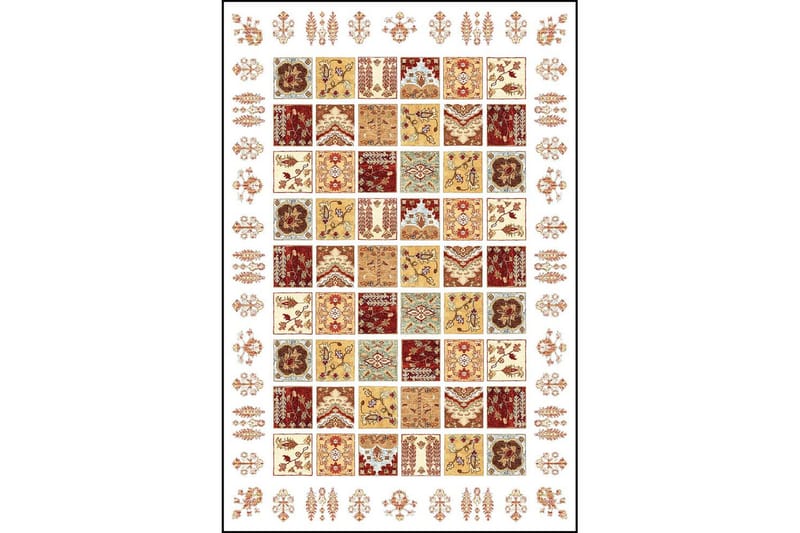 Entrétæppe Stribor Multifarvet - 160 x 230 cm - Tekstiler - Tæpper - Moderne tæppe - Gangmåtter
