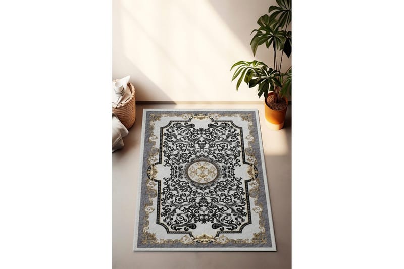 Entrétæppe Stribor Multifarvet - 80 x 150 cm - Tekstiler - Tæpper - Moderne tæppe - Gangmåtter