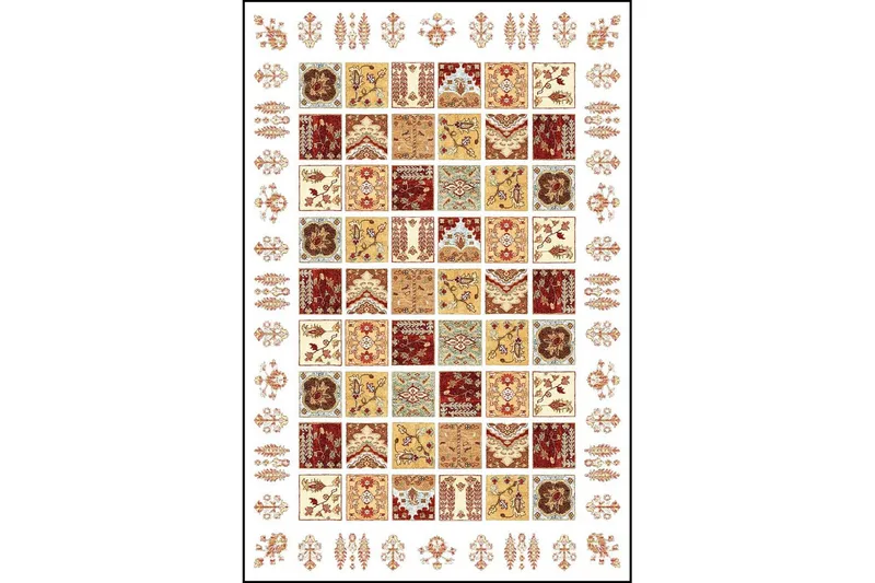 Entrétæppe Stribor Multifarvet, 80 x 200 cm