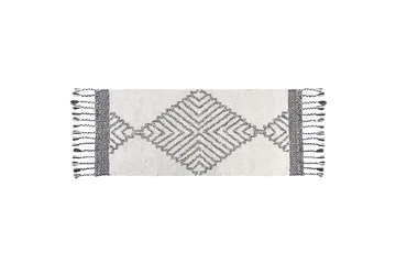 Eray Ryetæppe 80x150 cm - Sort/hvid - Tekstiler - Tæpper - Moderne tæppe - Ryatæpper