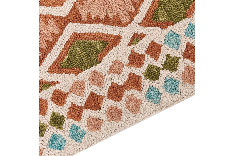 Ermenek Uldtæppe 160x230 cm - Beige - Tekstiler - Tæpper - Moderne tæppe - Uldtæppe