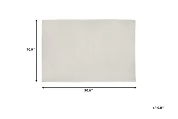 Erzin Tæppe 160x230 cm - Hvid - Tekstiler - Tæpper - Moderne tæppe - Uldtæppe