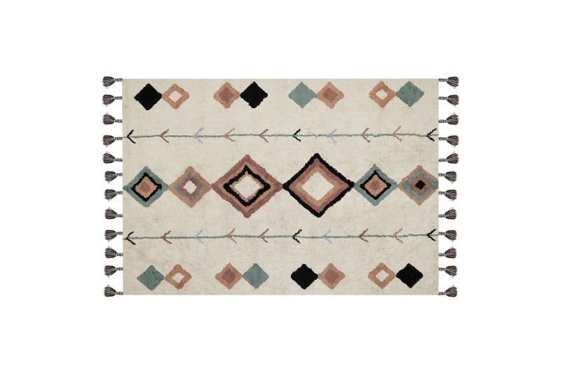 Eskisehir Bomuldstæppe 140x200 cm, Beige