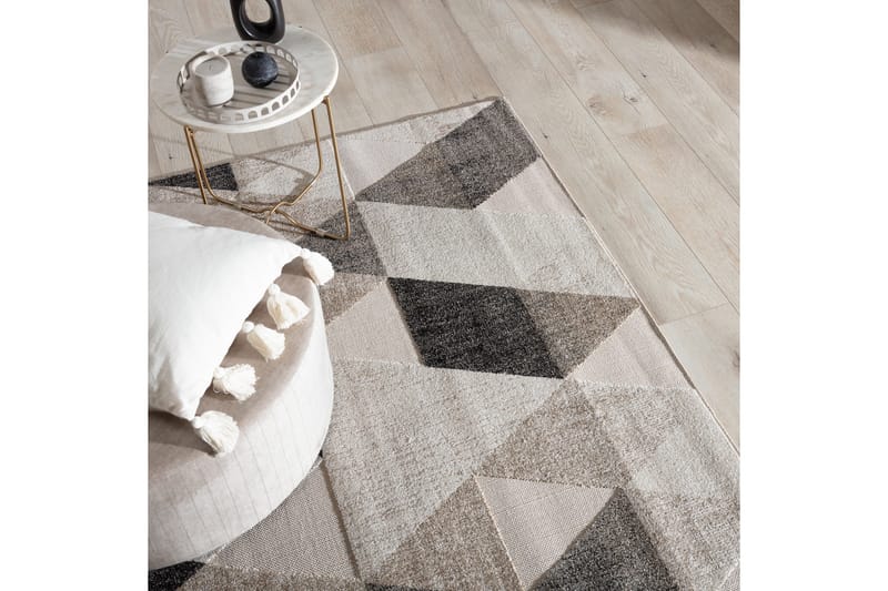 Eustache Tæppe Rektangulært 220x160 cm - Beige - Tekstiler - Tæpper - Moderne tæppe - Ryatæpper