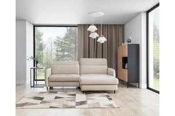 Eustache Tæppe Rektangulært 220x160 cm - Beige - Tekstiler - Tæpper - Moderne tæppe - Ryatæpper