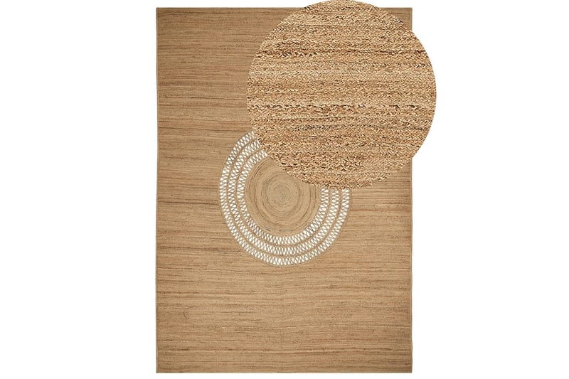 Fladvævet Bogazoren - 160x230 cm - Tekstiler - Tæpper - Moderne tæppe - Sisaltæpper