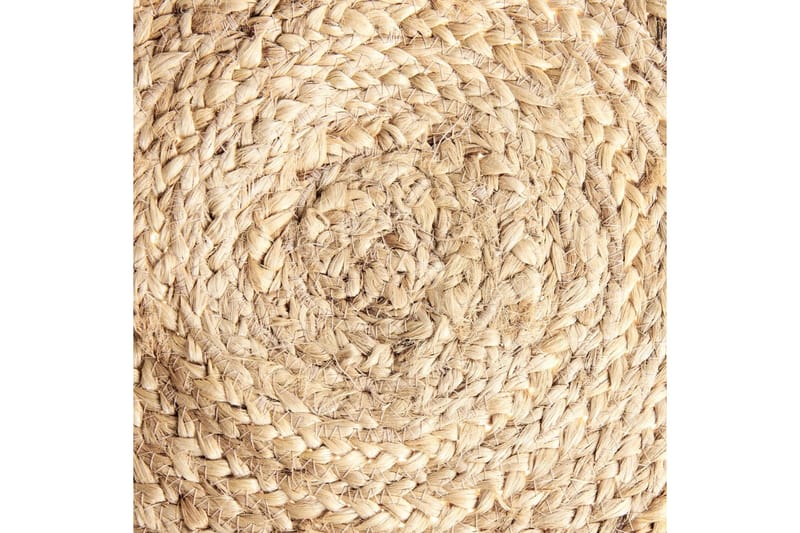 Fladvævet Marts - Beige, hvid, 200x200 cm - Tekstiler - Tæpper - Moderne tæppe - Sisaltæpper