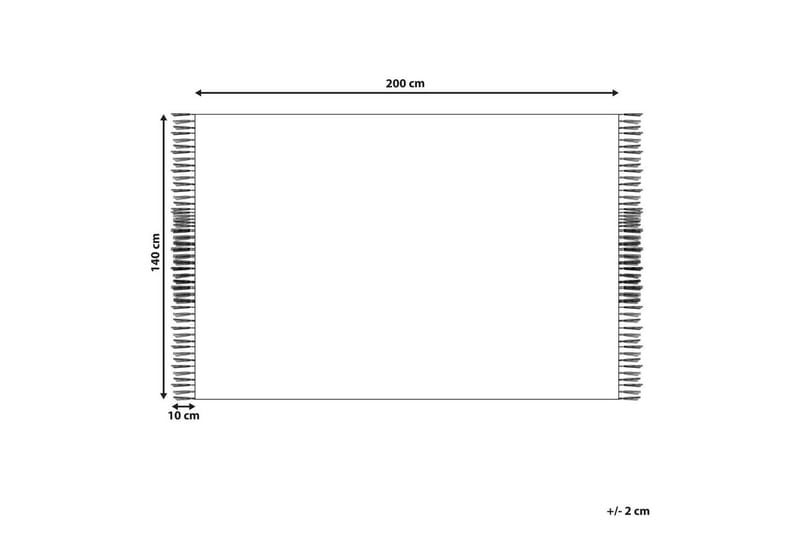 Fladvævet Tozakli - 140x200 cm - Tekstiler - Tæpper - Moderne tæppe - Kludetæpper