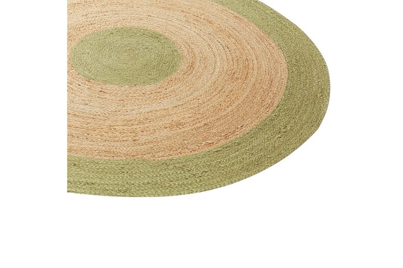Fladvævet Yayalar - Beige, Grøn - Tekstiler - Tæpper - Moderne tæppe - Sisaltæpper