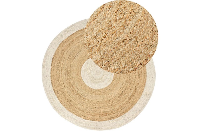 Fladvævet Yayalar - Beige, hvid - Tekstiler - Tæpper - Moderne tæppe - Sisaltæpper