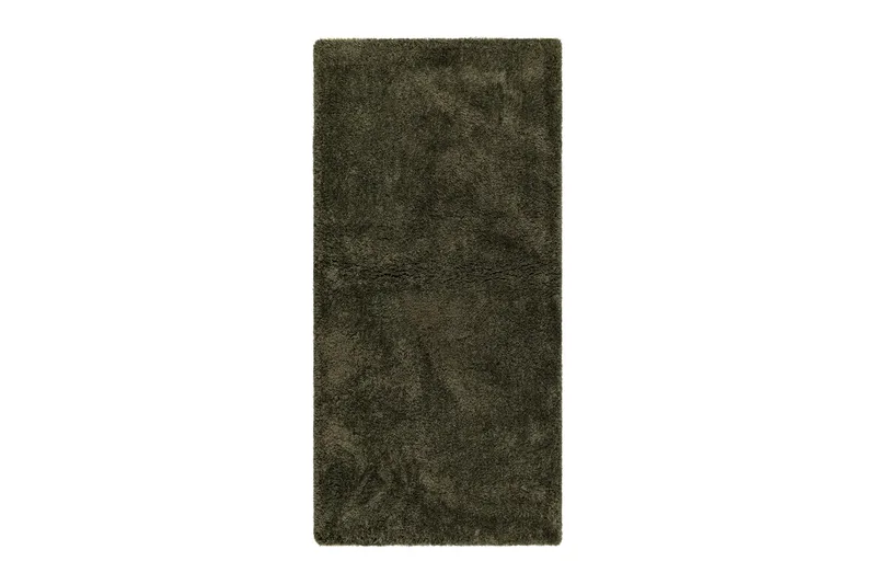 Floki Rya-tæppe 80x150 cm Rektangulært, Smaragdgrøn