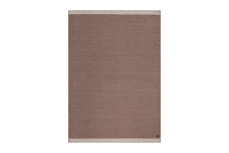 Fornta Uldtæppe 140x200 cm Rektangulær - Taupe - Tekstiler - Tæpper - Moderne tæppe - Uldtæppe
