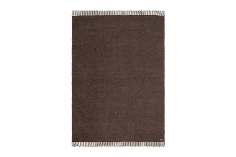 Fornta Uldtæppe 300x400 cm Rektangulær - Brun - Tekstiler - Tæpper - Moderne tæppe - Uldtæppe
