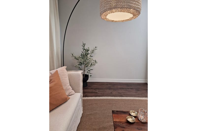 Fornta Uldtæppe 300x400 cm Rektangulær - Taupe - Tekstiler - Tæpper - Moderne tæppe - Uldtæppe