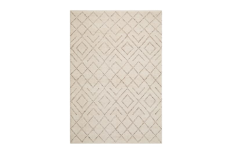 Gali Uldtæppe 240x340 cm - Hvid - Tekstiler - Tæpper - Moderne tæppe - Uldtæppe
