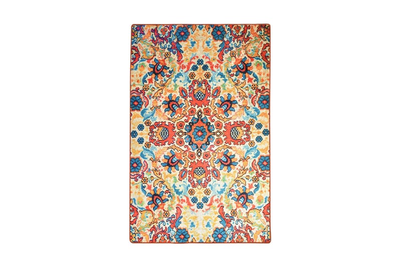 Aldarte Entrémåtte 100x300 cm - Flerfarvet/Velour - Tekstiler - Tæpper - Moderne tæppe - Gangmåtter