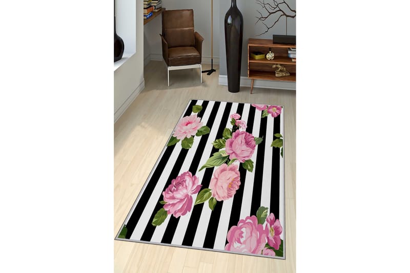 Bedriye Entrémåtte 100x300 cm - Flerfarvet - Tekstiler - Tæpper - Moderne tæppe - Gangmåtter