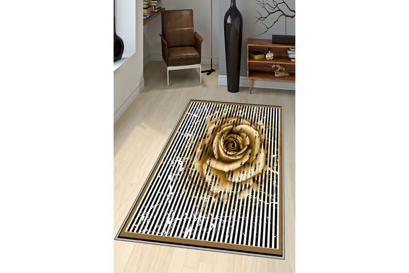 Bedriye Entrémåtte 100x300 cm - Flerfarvet - Tekstiler - Tæpper - Moderne tæppe - Gangmåtter