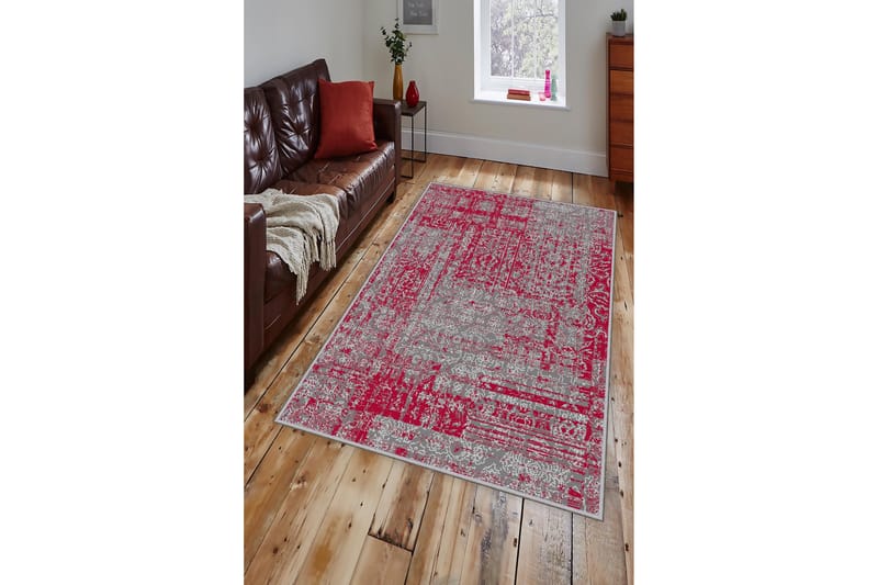 Bedriye Entrémåtte 100x300 cm - Flerfarvet - Tekstiler - Tæpper - Moderne tæppe - Gangmåtter