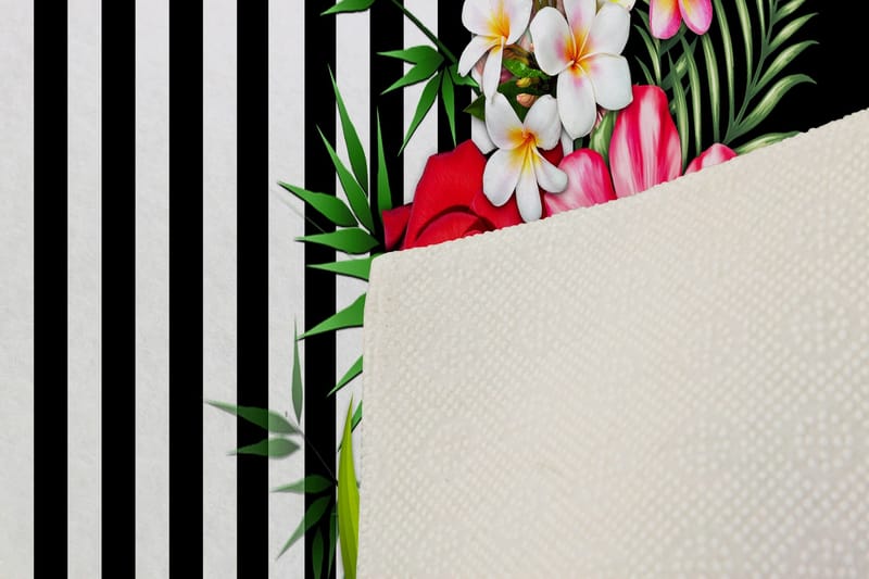 Bedriye Entrémåtte 100x300 cm - Flerfarvet - Tekstiler - Tæpper - Moderne tæppe - Gangmåtter