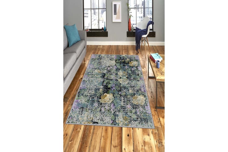 Bedriye Entrémåtte 100x300 cm - Flerfarvet - Tekstiler - Tæpper - Moderne tæppe - Gangmåtter