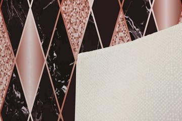 Bedriye Entrémåtte 100x300 cm - Flerfarvet - Tekstiler - Tæpper - Moderne tæppe - Gangmåtter