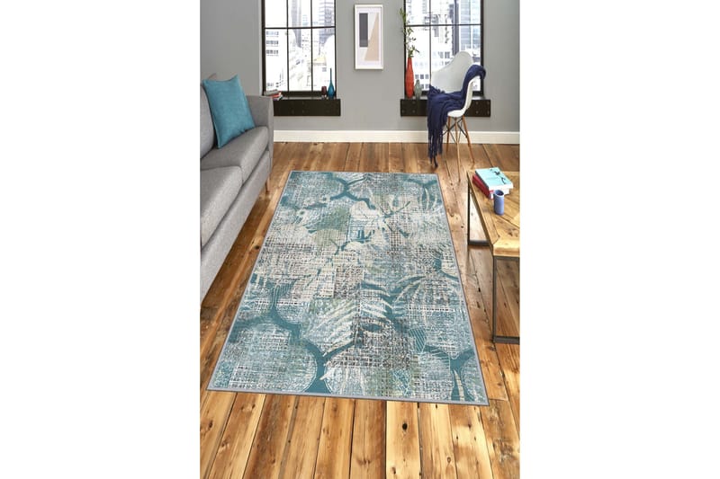 Bedriye Entrémåtte 80x300 cm - Flerfarvet - Tekstiler - Tæpper - Moderne tæppe - Gangmåtter