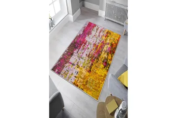 Bedriye Entrémåtte 80x300 cm - Flerfarvet - Tekstiler - Tæpper - Moderne tæppe - Gangmåtter