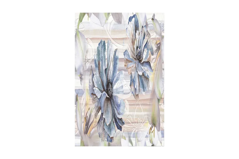 Bedriye Entrémåtte 80x300 cm, Flerfarvet