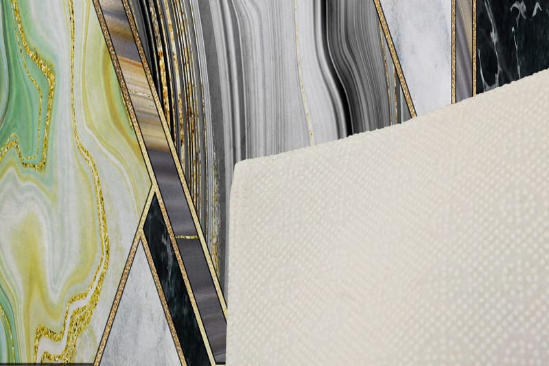 Bedriye Entrémåtte 80x300 cm - Flerfarvet - Tekstiler - Tæpper - Moderne tæppe - Gangmåtter