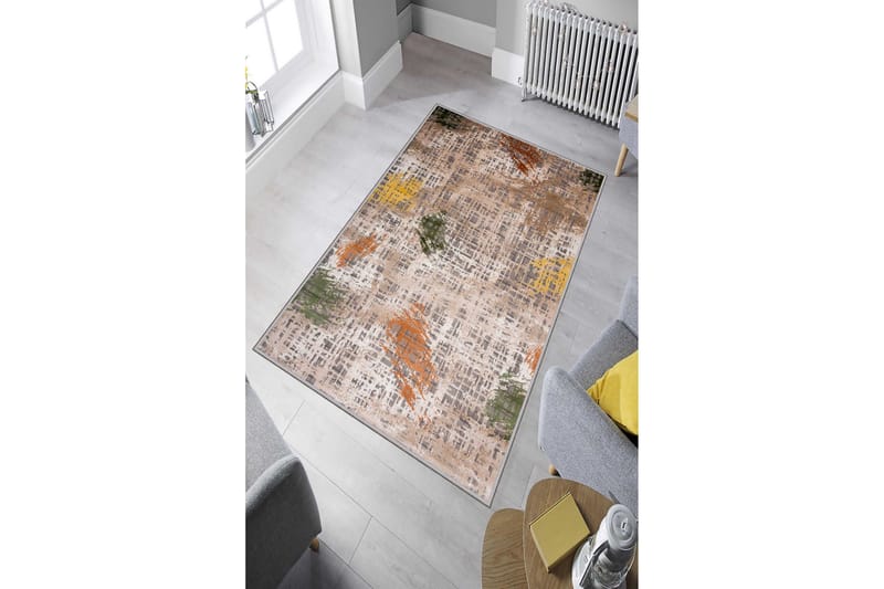 Bedriye Entrémåtte 80x300 cm - Flerfarvet - Tekstiler - Tæpper - Moderne tæppe - Gangmåtter