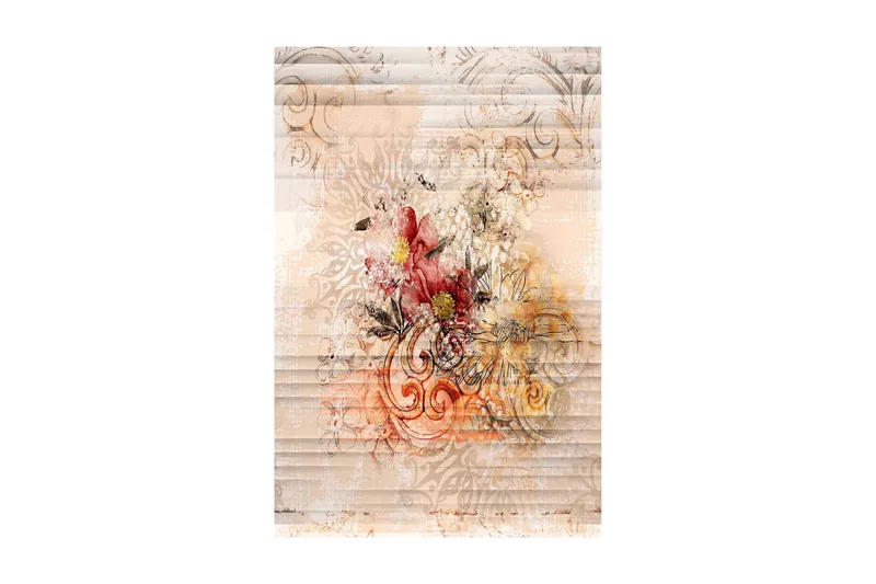 Bedriye Entrémåtte 80x300 cm, Flerfarvet