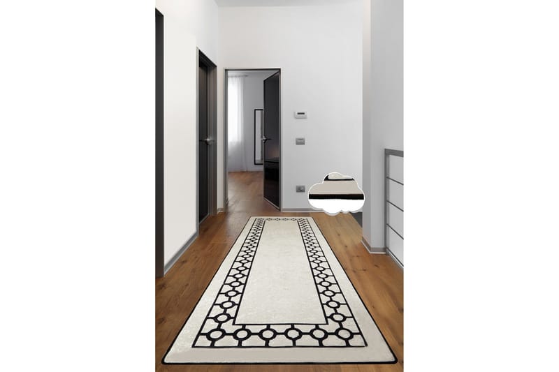 Jatan Løber 80x200 cm Rektangulær, Ecru