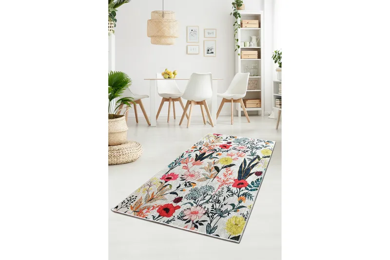 Kayenta Entrémåtte 80x300 cm, Flerfarvet/Velour