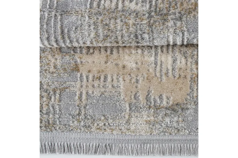 Naveena Løber 120x400 cm Rektangulær - Grå/Beige/Creme - Tekstiler - Tæpper - Moderne tæppe - Gangmåtter