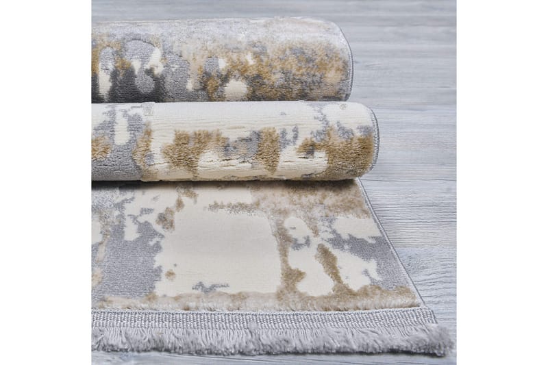 Naveena Wilton-tæppe 160x230 cm Rektangulært - Grå/Beige/Creme - Tekstiler - Tæpper - Moderne tæppe - Wiltontæpper