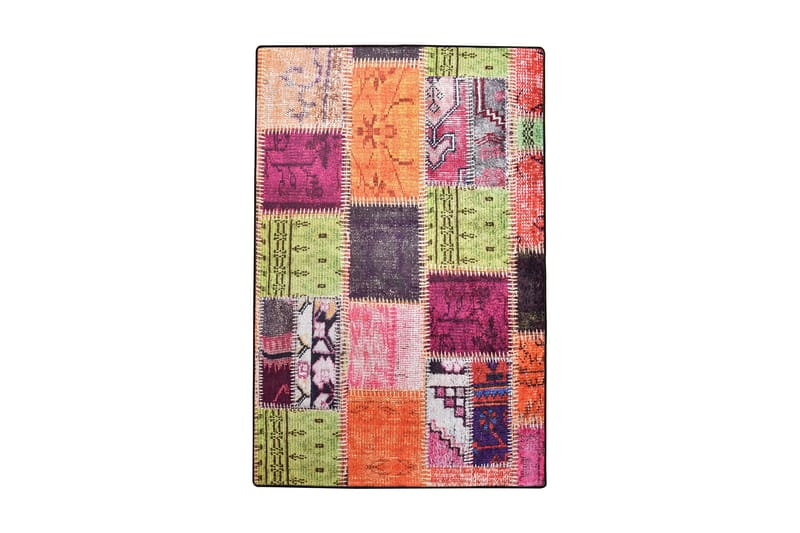 Nevriye Entrémåtte 100x300 cm, Flerfarvet/Velour