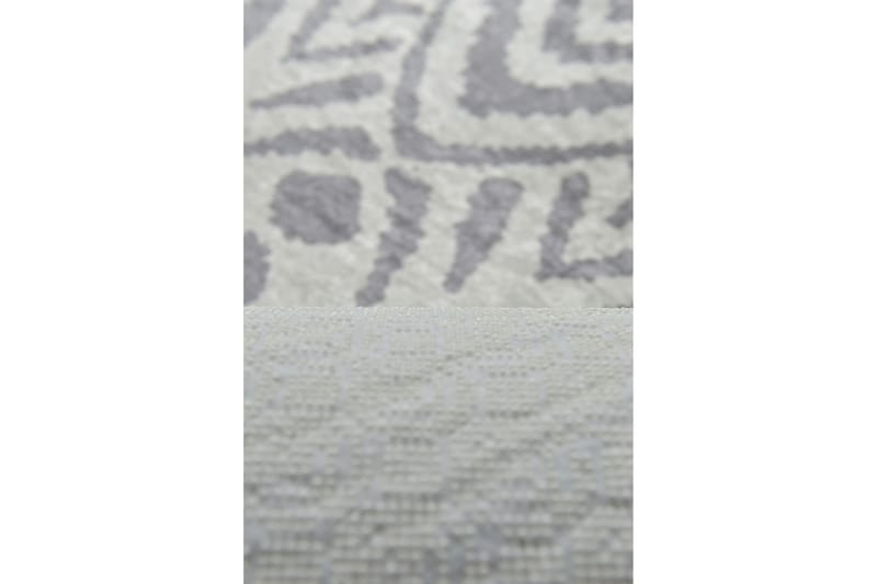 Njorthe Entrémåtte 80x300 cm - Grå/Velour - Tekstiler - Tæpper - Moderne tæppe - Gangmåtter