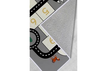 Noojo Løber 100x150 cm Rektangulær - Grå - Tekstiler - Tæpper - Moderne tæppe - Gangmåtter