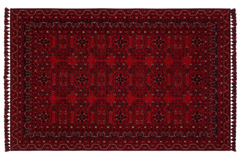 Norio Løber 80x150 cm Rektangulær - Rød - Tekstiler - Tæpper - Moderne tæppe - Gangmåtter